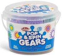 Tobar Pop and Spin Gears Construction Toy, mini