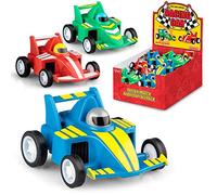 Tobar Pull-Back and Go Clockwork Racing Car Toy - 1 Design Sent at Random, 37446