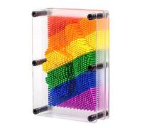 Tobar Rainbow Pin Art Retro Desktop Toy