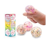 Tobar SCRUNCHEMS PARTY DIDDY STRESS SQUISH BALL Toy - 3 Pack