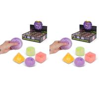 Tobar SCRUNCHEMS Sensory Sugar Shapes Stress Squishball Toy (Pack of 2)