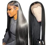 tobasew 13x6 Front Wigs Straight Human Hair Transparent Lace Front Human Hair Wigs for Women Glueless Human Hair Pre Arran