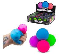 Tobat Scrunchems Squish Ball Toy - Reveal the Internal Emoji Face with Every Squeeze