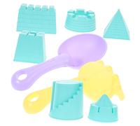 TOBBOMEY 1 Set Portable Beach Sand Castle Making Digging Tools for Lightweight Smooth Edges for Beach Park and Home Fun Random Color