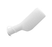 TOBBOMEY 1000ml Large Capacity Plastic Urinal Bottle with Measurement Scale for Elderly and Children Male Female Portable Bedpan Urinal for Travel and Daily Use