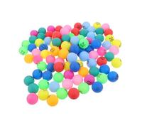 TOBBOMEY 100pcs Bingo Balls Multi Color Raffle Prize Balls for Party Supplies Bar Birthdays Fun Game Accessories Colorful Lottery Draw