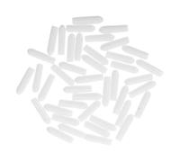 TOBBOMEY 100pcs Dishwasher Caps Flexible Soft Plastic End Covers for Tine Repair Protects Glassware From Scratches Dust Compatible with Models