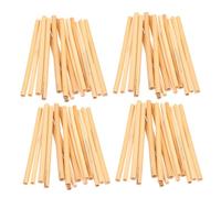 TOBBOMEY 100pcs Natural Reed Bee Tubes Mason Bee House Tube Refills for Outdoor Pollination Gardens Orchards Agricultural Fields