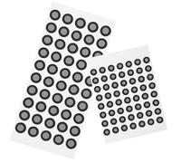 TOBBOMEY 106pcs Reflective Film Point Stickers for Scanning Reference Markers Lightweight Diffuse Reflection Dots for High-precision Motion Capture and Optical Tracking