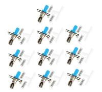 TOBBOMEY 10pcs Automatic Rabbit Waterer Spring Design Drinking Feeder for Rabbit Cages Water Dispenser for Meat and Pet