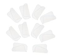 TOBBOMEY 10pcs Baby Towel Face Washcloth Cotton Muslin Double Layer Soft Water Absorbent Does Not Fade for Feeding and Bathing Newborn Infants and New Mom