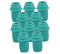 TOBBOMEY 10pcs Cupping Pump Nozzle Connectors for Hand Vacuum Therapy Replacement Tips for Home Use Wear-Resistant Cupping Supplies for Dry and Facial
