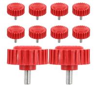 TOBBOMEY 10pcs Electronic Scale Support Legs, Non-Slip Screw-In Feet for Digital Weighing Machine, M6 Threaded Foot Pads Platform Scale Anti-Skid Base