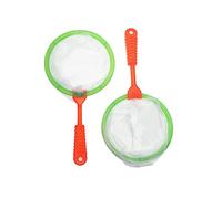 TOBBOMEY 10PCS Funny Net Playthings for Lightweight Summer Fishing Net for Outdoor Garden Play for Catching Bugs Insects and Fish Random Color Random Color