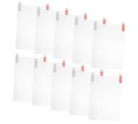 TOBBOMEY 10pcs Matte Screen Protector for Anti-glare Pet Film High Definition Transparency Ultra Thin Protective Films for Ebook Readers