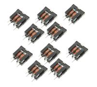 TOBBOMEY 10pcs Mode Inductor Filter Leaded Power Inductors High Low Magnetic Leakage Emi Rfi Noise Suppressor for Electronic Devices