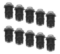 TOBBOMEY 10pcs Motorcycle Windshield Bolt Kit 5mm - Universal Detachable Windscreen Screws - Well Nuts for Windscreen, Body Panel Fasteners for Bike Replacement