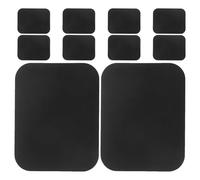 TOBBOMEY 10PCS Mount Metal Plate for Phone - Magnet Car Holder Cradle with Adhesive - Universal Replacement Sticker Compatible with Magnetic Mounts 1.38x1.77''