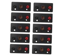 TOBBOMEY 10pcs Physics Experiment Lamp Holders Screw-type Binding Post Plastic Lamp Bases for Teaching Electrical Principles DIY Physical Circuit Learning Tools