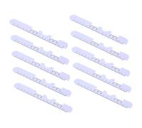 TOBBOMEY 10pcs Pupillary Distance Gauge with Clear Scale for Accurate Eyeglass Fitting Portable Pd Measurement Tool for Optometrists Sturdy Optical Ruler for Eye Clinics and Optical Shops