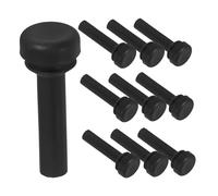 TOBBOMEY 10pcs Rubber Stove Grate Feet Replacement Pads for Gas Cooker Non Slip Gas Range Rubber Feet Easy Install Support Pads Enhancing Stability and Height