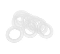 TOBBOMEY 10pcs Silicone Kitchen Sink Drain Gasket Seal Rings Bathroom Basin Sealing Washers DIY Replacement O-rings for Pop-up Waste Plug Installation