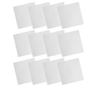 TOBBOMEY 12 Sheets Square Qualitative Filter Papers Set for Laboratory Experiments, 30x30cm Absorbent Filter Sheets with Fast, Medium, and Slow Filtration Speed for Scientific Lab Use