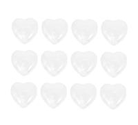 TOBBOMEY 12Pcs Heart Shaped Natural Stone Ornaments Crystal Craft Decorations with Smooth Texture and Delicate Grain for Home Party Wedding Gifts and DIY Adornment