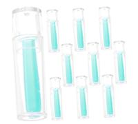 TOBBOMEY 12pcs Portable Applicators Soft Silicone Suction Tool for Easy Wearing and Removal Safe for Lenses for Nursing Supplies and Daily Use