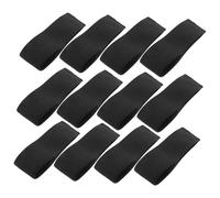 TOBBOMEY 15pcs Black Elastic Mourning Armbands Funeral Memorial Bands Adjustable for Men Women Symbol of Respect for Biking Running Hiking Sports
