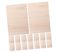TOBBOMEY 16pcs Taekwondo Karate Breaking Boards Lightweight Portable Wood Punching Practice Performing Boards for Adults Uniform Thickness Martial Arts Training Equipment