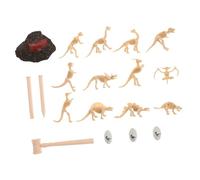 TOBBOMEY 19Pcs Dinosaur Skeleton Models Educational Archaeology for Creative Digging and Teaching Stimulates Imagination and Learning gift for for for for for for for Boys