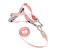TOBBOMEY 1set Adjustable Dog Harness Leash Set Lightweight Durable Dog Training Equipment Comfortable Fit Ergonomic Design for Easy Control Fashionable Colors