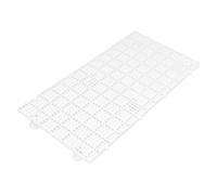 TOBBOMEY 1set Aquarium Isolation Board Mesh Divider for Fish Tanks Easy to Install Water Circulation for Breeding and Basking Platforms Panel Supports