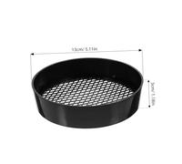 TOBBOMEY 2 Sets Handheld Sieves for Science Experiments and Sand Play Plastic Lab Sifters for Kindergarten Teaching Props and Outdoor Exploration
