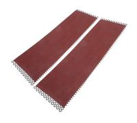 TOBBOMEY 2 Sets Silent Non-skid Running Wheel Nail Trimmer Strips for Hamster Exercise Wheels Thickened Abrasive Pads with Ventilated Design to Prevent Debris for Quiet Pet Running