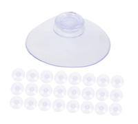 TOBBOMEY 200pcs Glass Table Suction Cups Sucker Pads Slip Collision for Smooth Surfaces Home Office Window Use Easy Install No Drilling