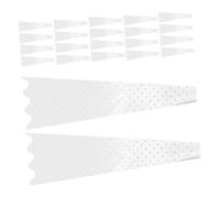 TOBBOMEY 200pcs Transparent Flower Packaging Bag Floral Bags for Bouquets Flower Wrapping Bouquet Single Packaging Clear Wrapping Opp Plastic