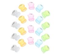 TOBBOMEY 20pcs Glowing Miniature Cat Figurines Luminous Resin Small Cat Statues for Potted Plants Micro Landscape Decorations Japanese Style DIY Fairy Garden Ornaments