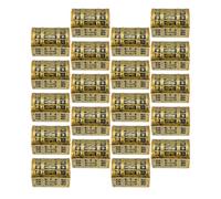 TOBBOMEY 20pcs Mini Pirate Treasure Chest Models Plastic Decorative Boxes for Party Favors Aquarium Decor Miniature Scene Accessories Whimsical Chests