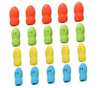 TOBBOMEY 20pcs Silicone Toothbrush Head Covers Portable Protective Caps for Travel Camping and Business Trips Keep Your Toothbrush
