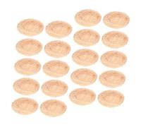 TOBBOMEY 20pcs Simulation Bird Nests Decorative Photo Props Artificial Nest Adornments for Cold Dish Decors, Perfect Animal Garden Ornaments