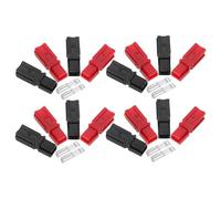TOBBOMEY 20pcs Single Pole Quick Connect Power Pole Connectors Kit Modular Electrical Terminal Plugs for Automotive Industrial Heavy-duty Applications