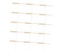TOBBOMEY 20Pcs Wooden Hand Helicopter Flying for Outdoor Interactive Fun Family Lawn Games Natural Wood Flyer