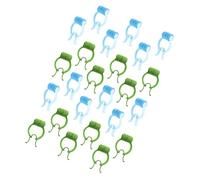 TOBBOMEY 24pcs Portable Nose Stopper Clips Breathing Exercise Clip for Nose Bleed Stopper Convenient Plug for Swimming and Sleep