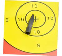 TOBBOMEY 24pcs Rubber Tips for Soft Practice Arrowheads for Wooden Shafts Safe Non-toxic Material for Game and Target Shooting Fun