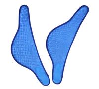 TOBBOMEY 2pcs Adjustable Dog Cooling Bandanas Instant Chilling Scarves for Medium Breeds Neck Circumference for Outdoor Activities and Summer Fun