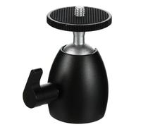 TOBBOMEY 2pcs Aluminum Mini Tripod Ball Head Screw Adapter with Swivel and Tilt for Camera Accessories and Action Cameras