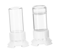 TOBBOMEY 2pcs Ant Water Feeders Feeding Cups for Ant Farms Convenient Opening Water Dish for Colony Hydration