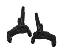 TOBBOMEY 2pcs Atv Quad Bike Front Steering Knuckle Spindle Hub Heavy-duty Front Suspension Replacement for Kart with Optimized Aerodynamics and Enhanced Brake Response